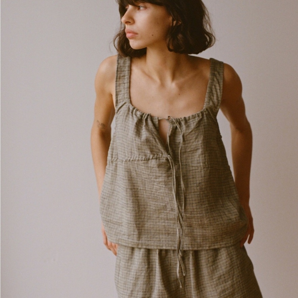 deiji studios linen tank